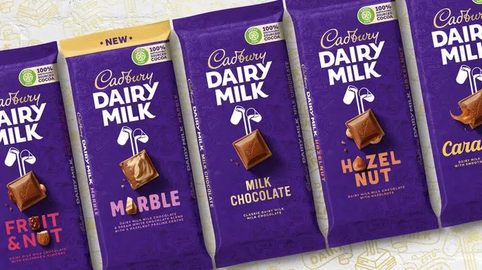 Cadbury packaging