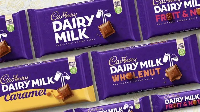 Cadbury packaging