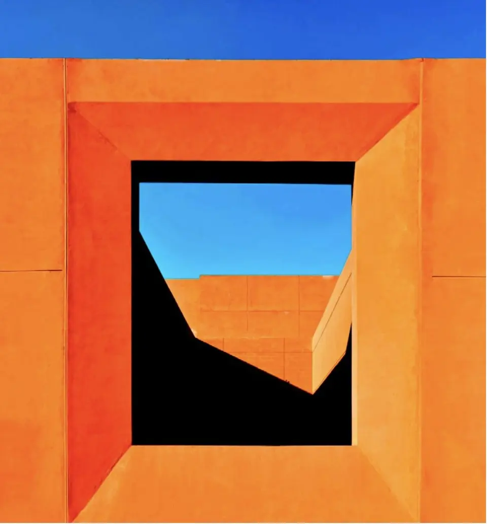 UM6P campus facade, detail